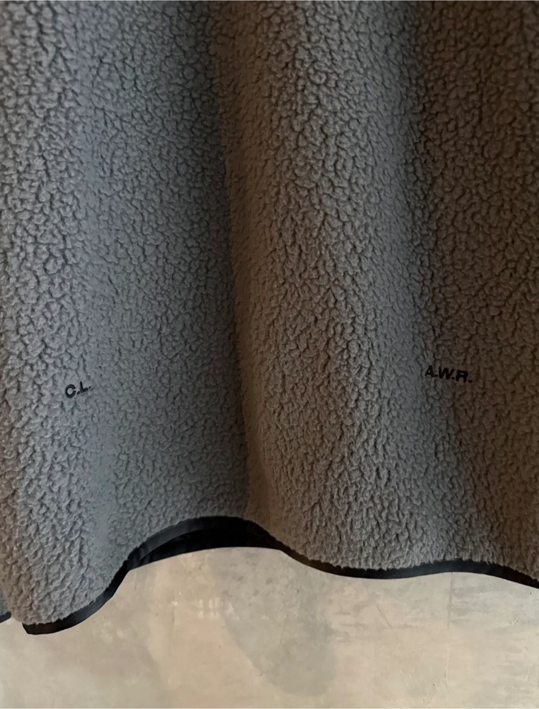 Nike NOCTA Grey Fleece Jacket - photo 3