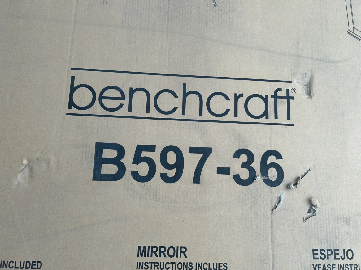 Brand New Ashley Benchcraft Luxury Mirror + Bronze Pine Wood - photo 5