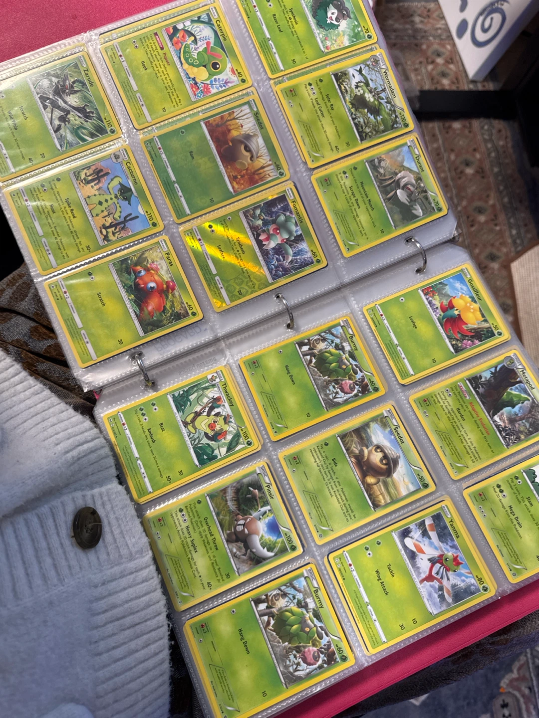Assorted Pokemon Trading Card Collection in Binder - photo 3