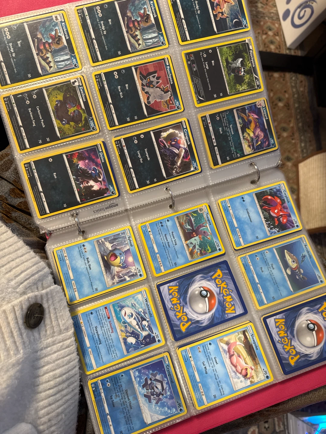 Assorted Pokemon Trading Card Collection in Binder - photo 4