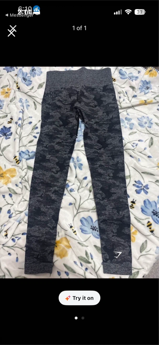Gymshark Camo Seamless Leggings