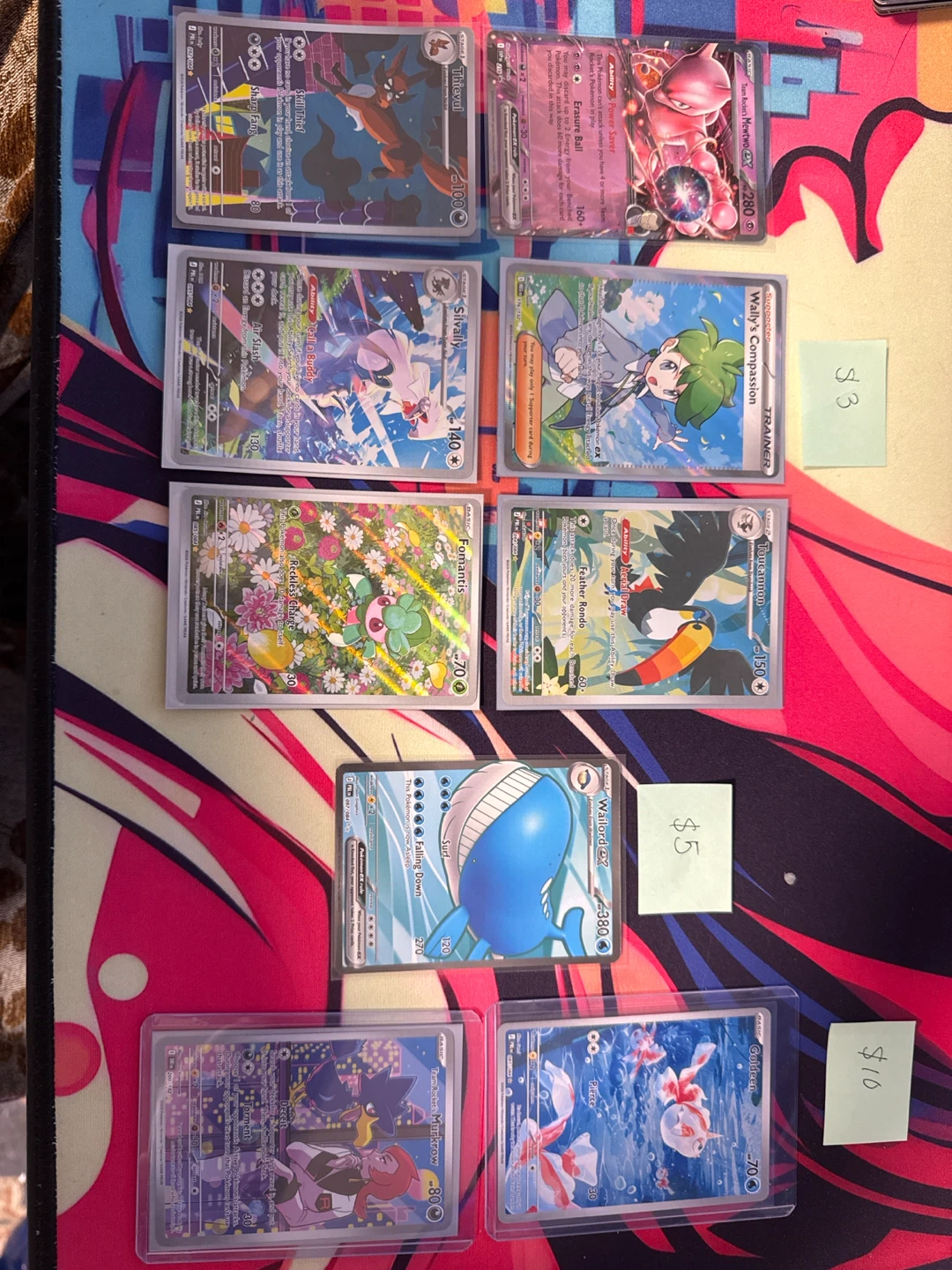 Assorted Pokemon Trading Card Game Cards