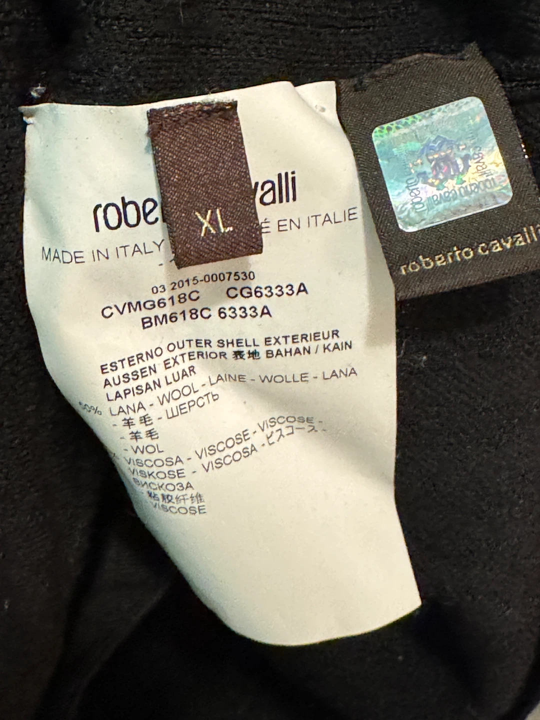 Roberto Cavalli Made in Italy Cardigan – Men’s XL – $30 - photo 3