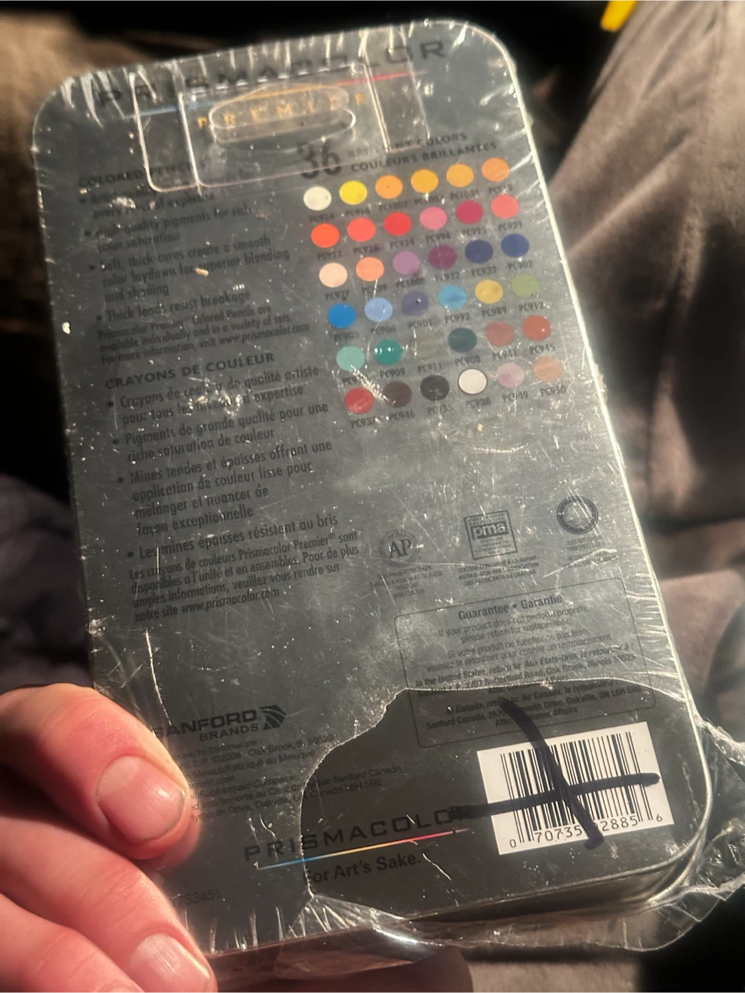 Prisma color 36 pencil crayons still sealed - photo 2