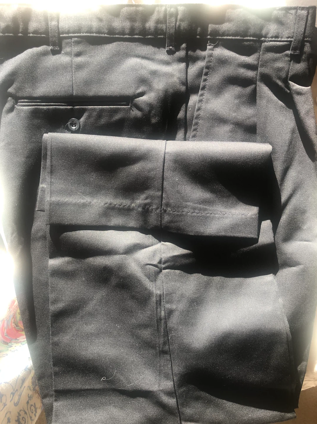 Different sizes black trousers plus size - photo 2