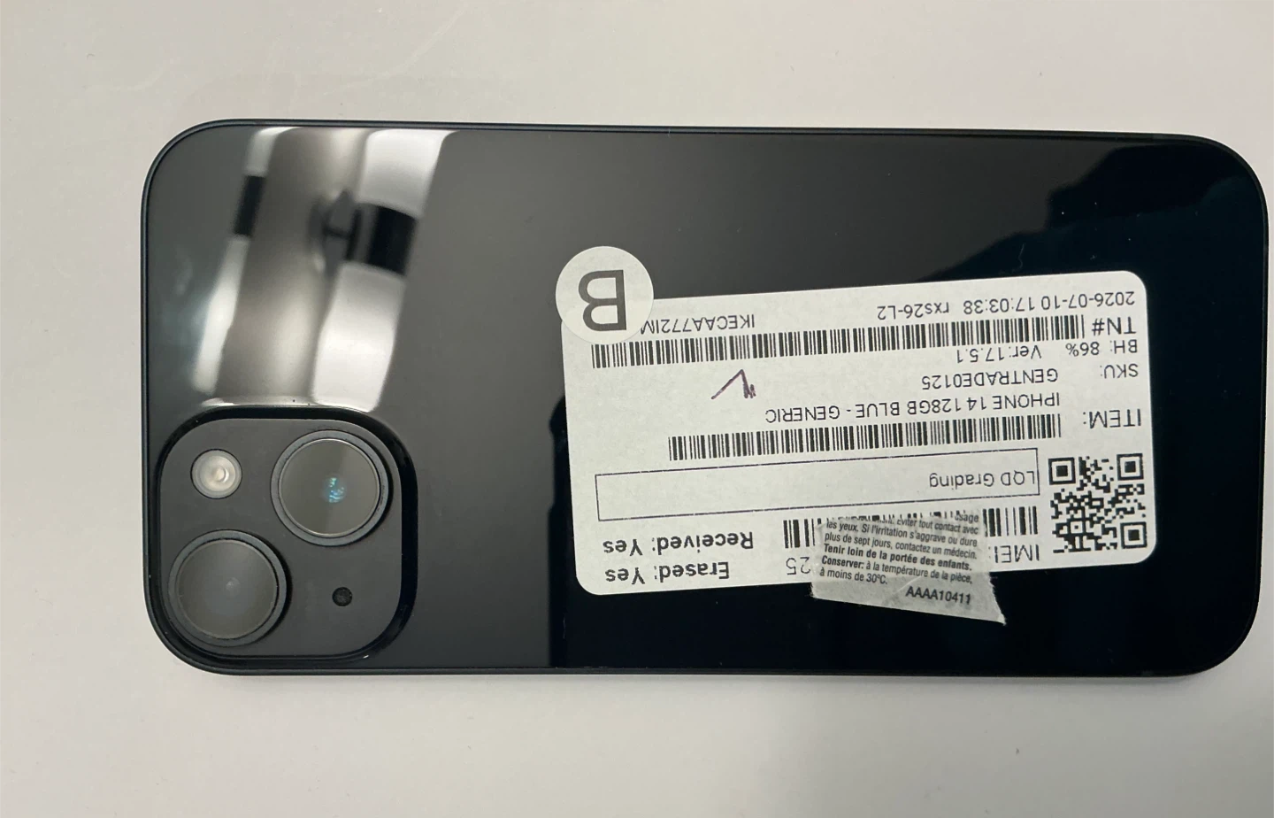 Apple iPhone 14 128GB Blue - photo 2
