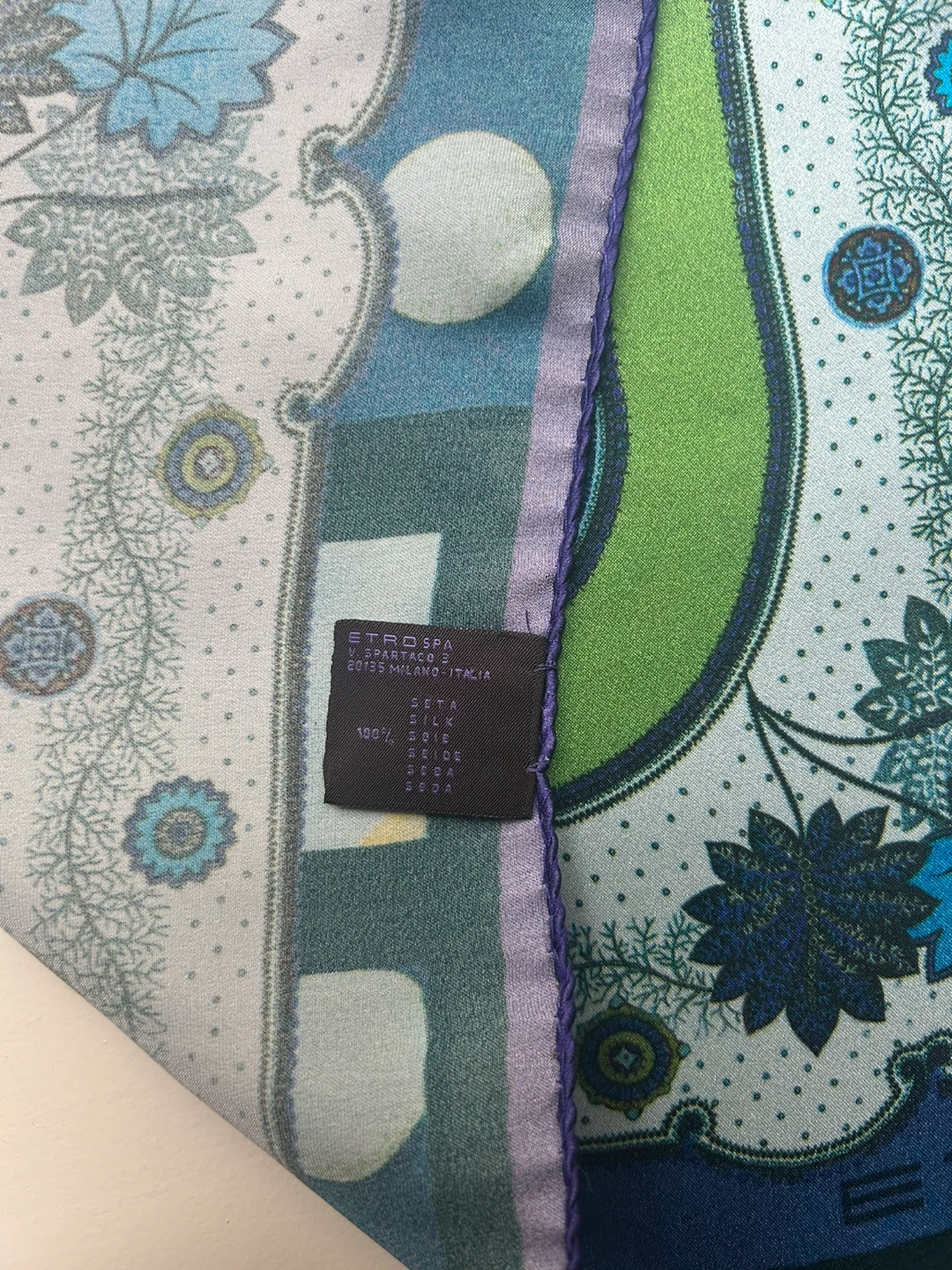 Etro 100% Silk Scarf - photo 3