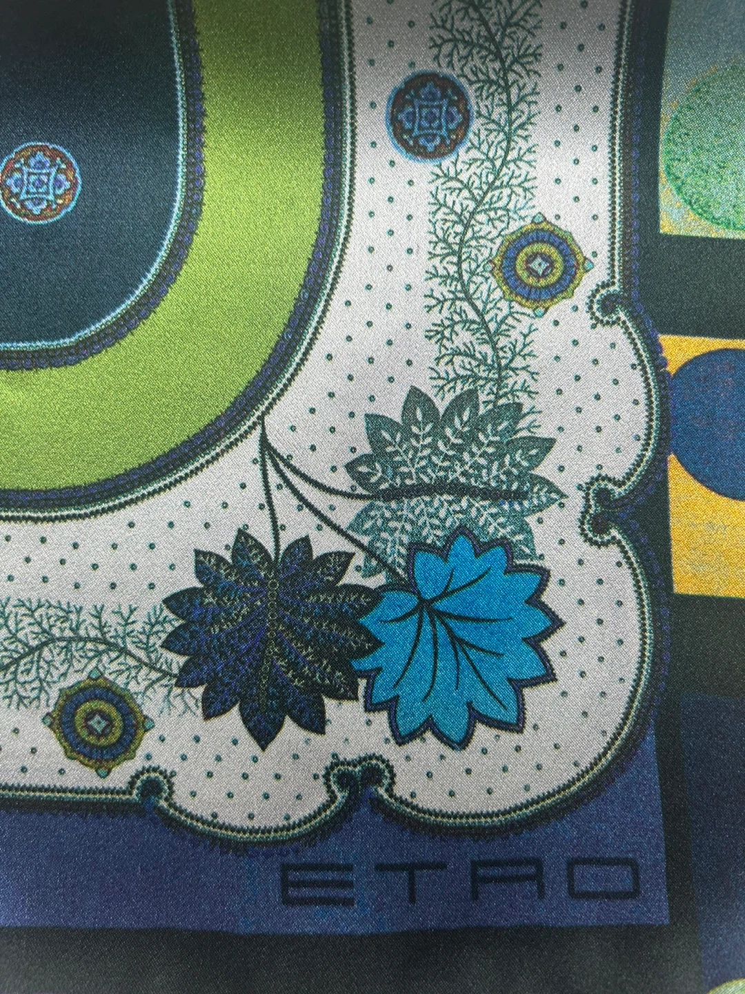 Etro 100% Silk Scarf - photo 4