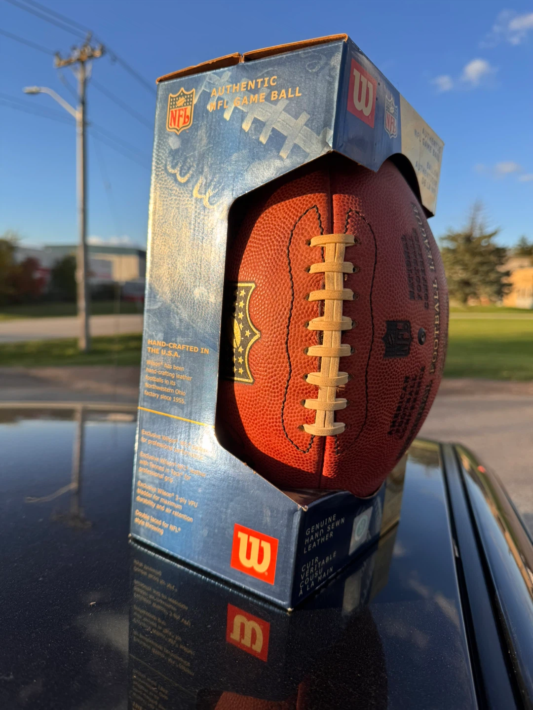 Wilson NFL Authentic Game Ball - photo 2