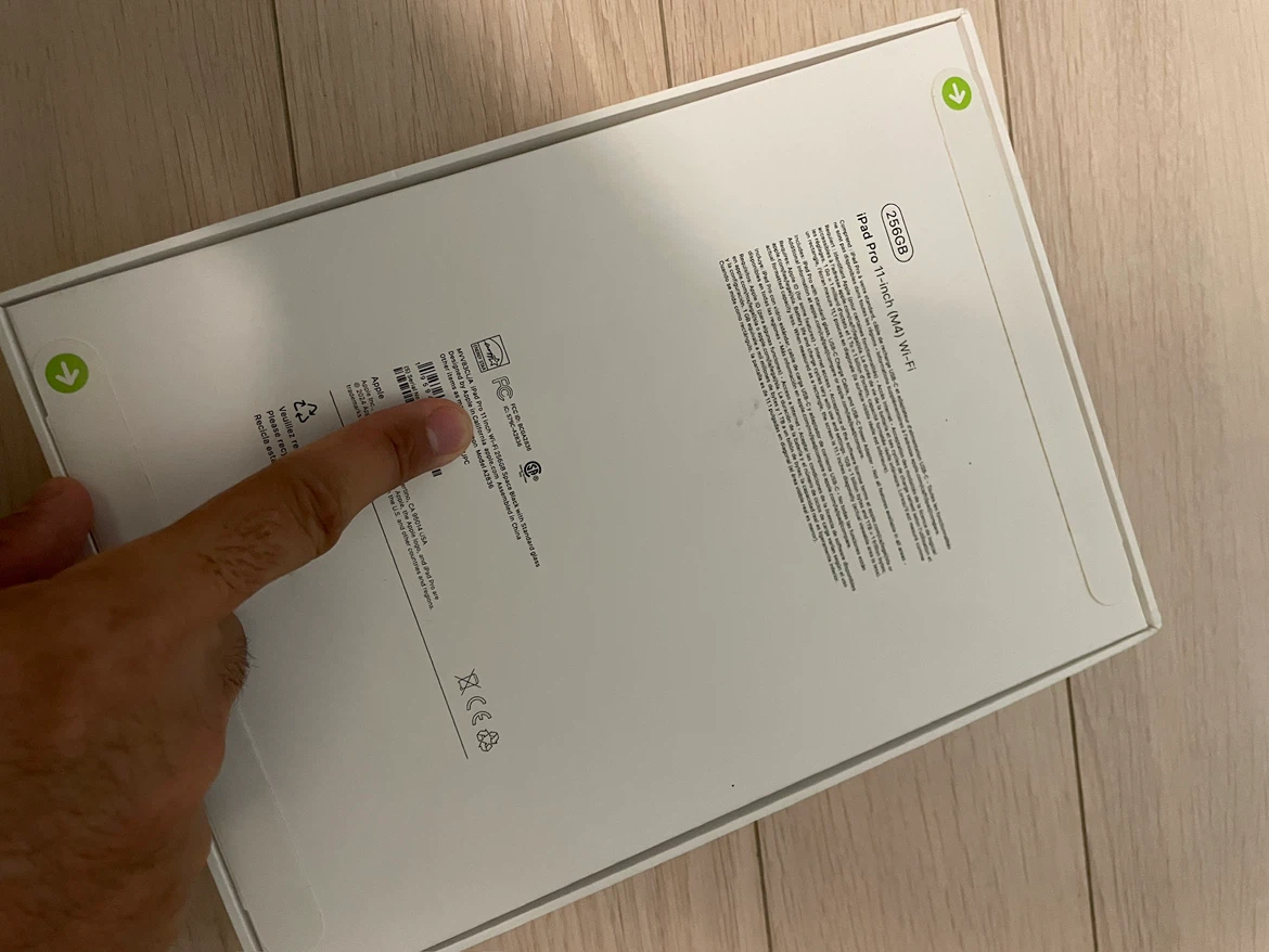 Sealed iPad Pro M4 256GB wifi 11” - photo 2