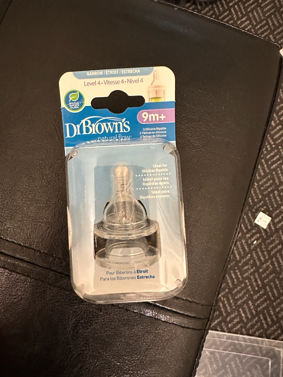 Brand new Dr. Brown's Natural Flow Level 4 Narrow Nipples