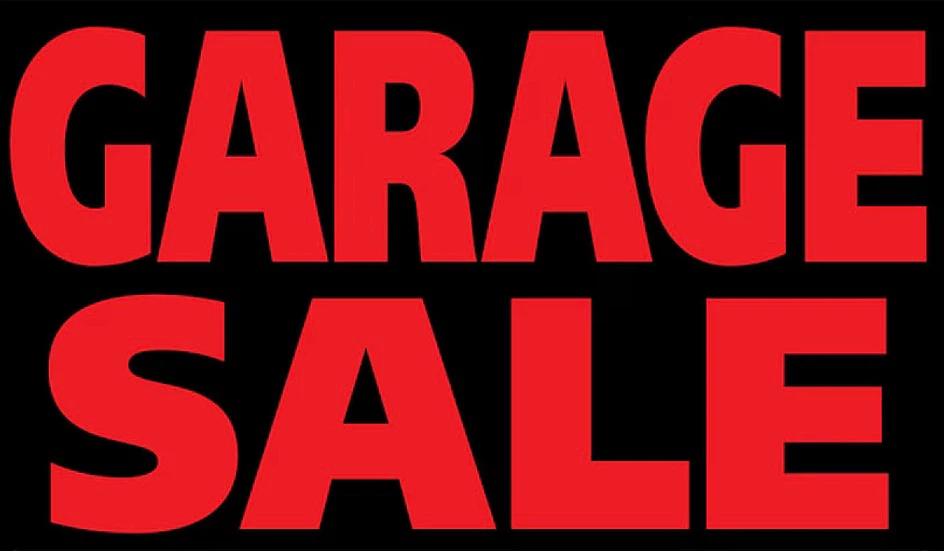 Garage Sale Today Sunday September 13th
