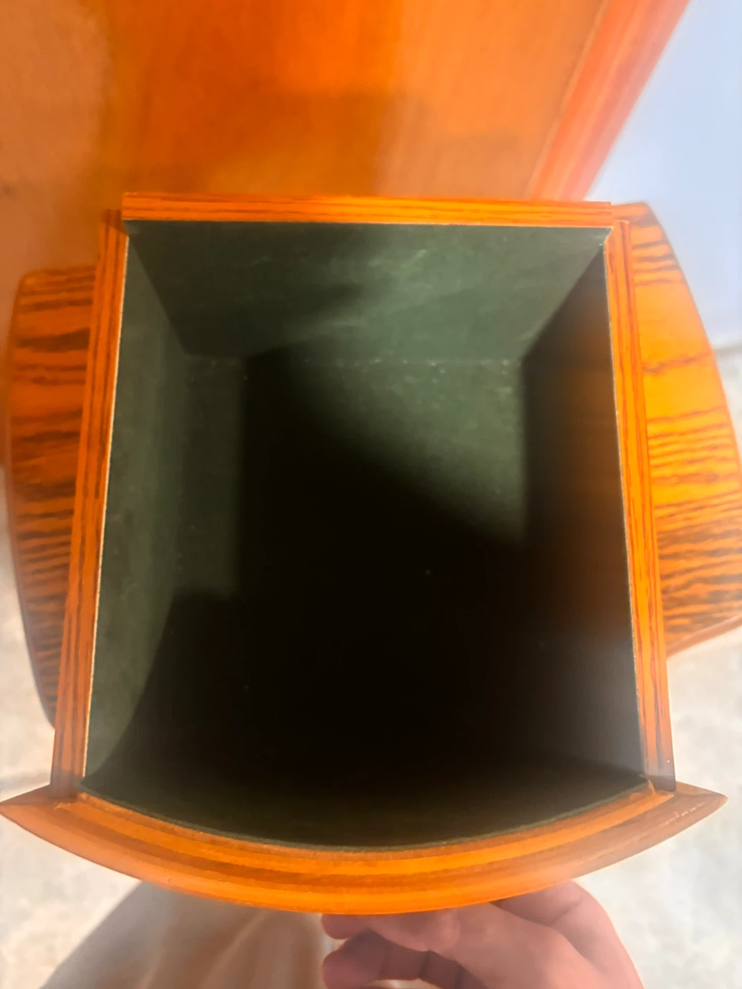 Wooden Jewelry Armoire with Mirror - photo 4