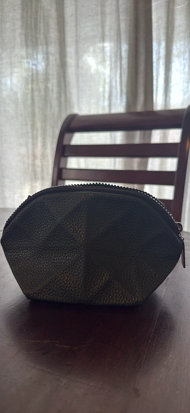Green Textured Pouch with Chain Strap - photo 3