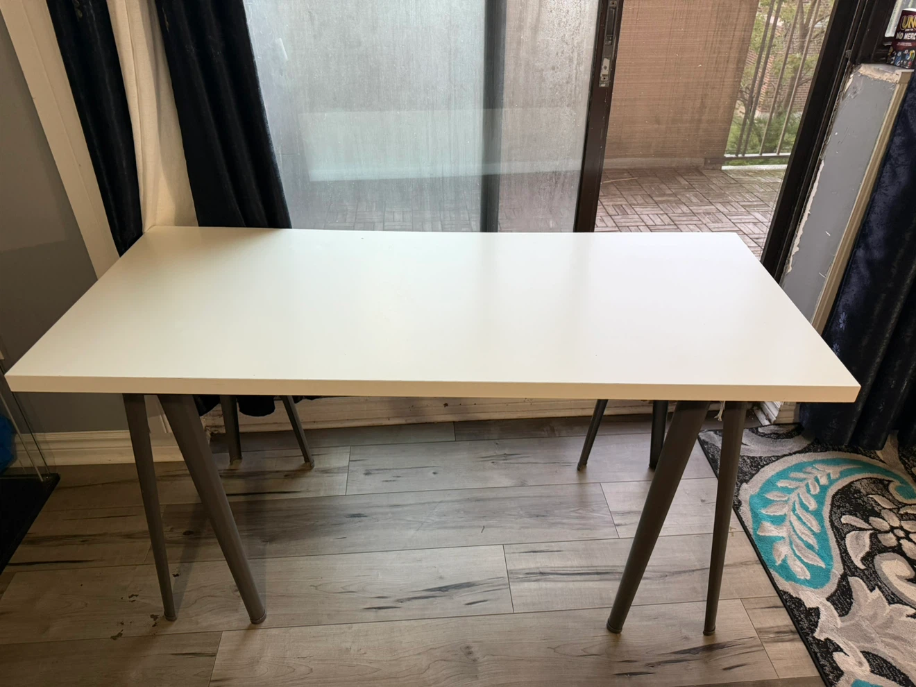 Ikea Modern White Desk