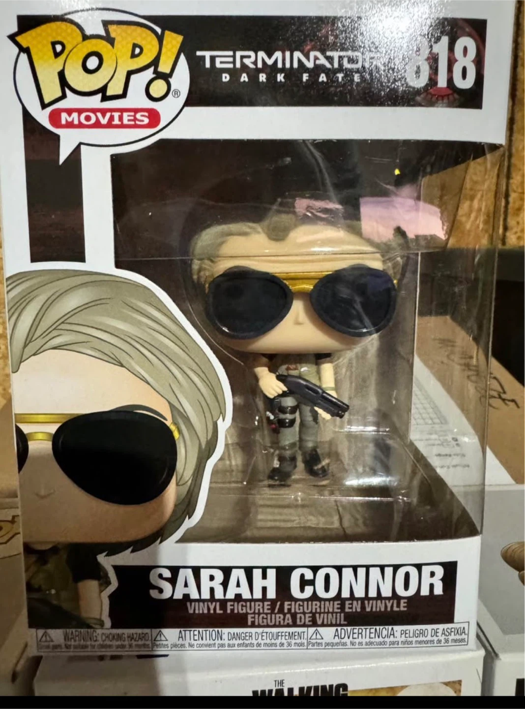 Funko Pop Movies Sarah Connor Terminator Dark Fate 818