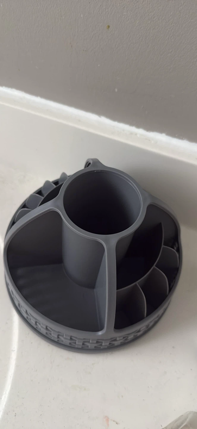 Grey Rotating Makeup Organiser - photo 3