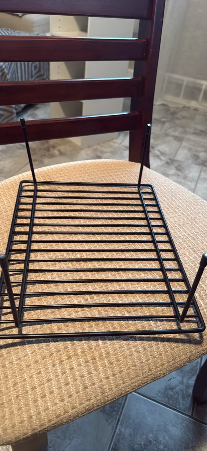 Black Metal Counter Organizer Shelf - photo 2