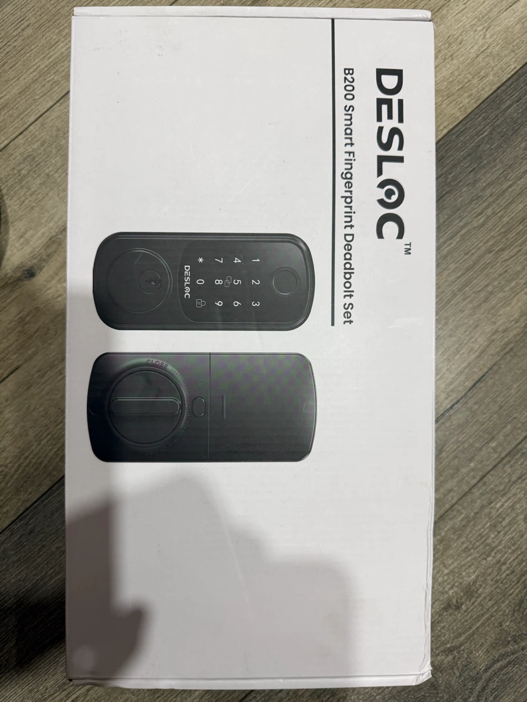 DESLOC B200 Smart Fingerprint Deadbolt Set - photo 3