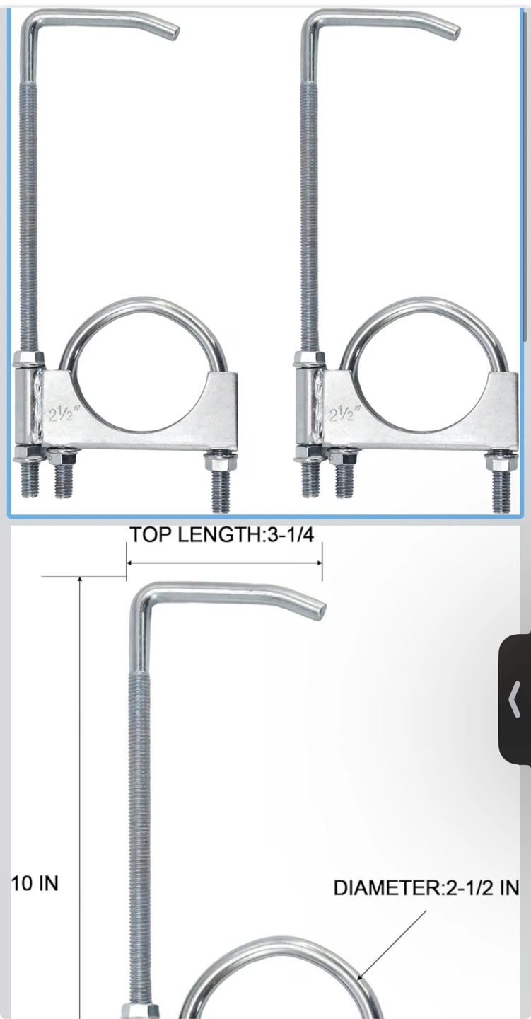 Scottchen PRO Adjustable Exhaust Hanger 2-Pack