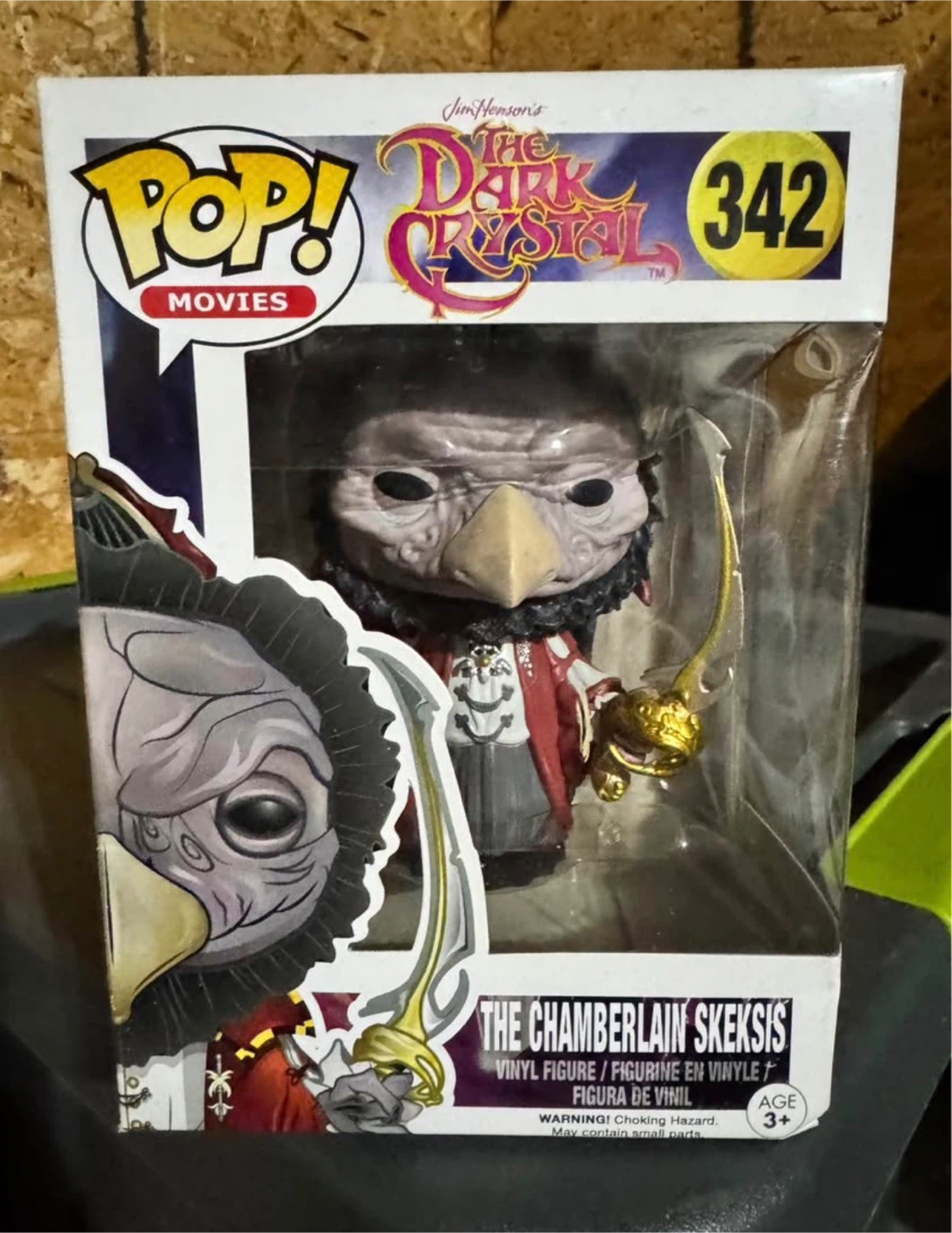 Funko Pop The Dark Crystal Chamberlain Skeksis #342