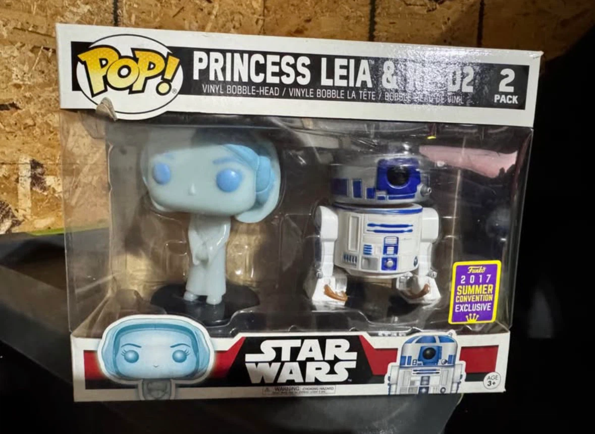 Funko Pop Star Wars Princess Leia & R2-D2 2-Pack