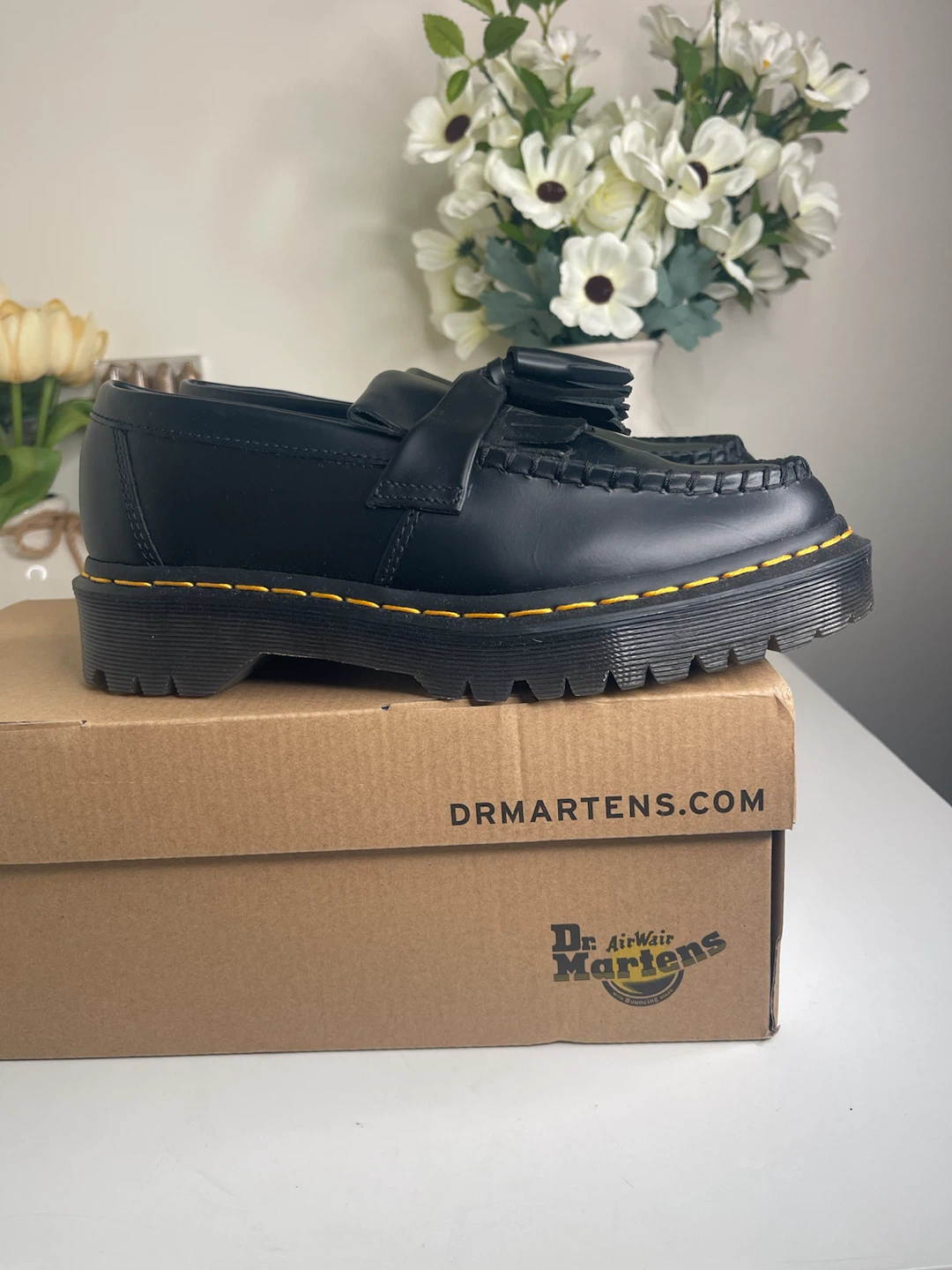 Dr. Martens Tumbled Nubuck Loafers Black Size 6 - photo 5