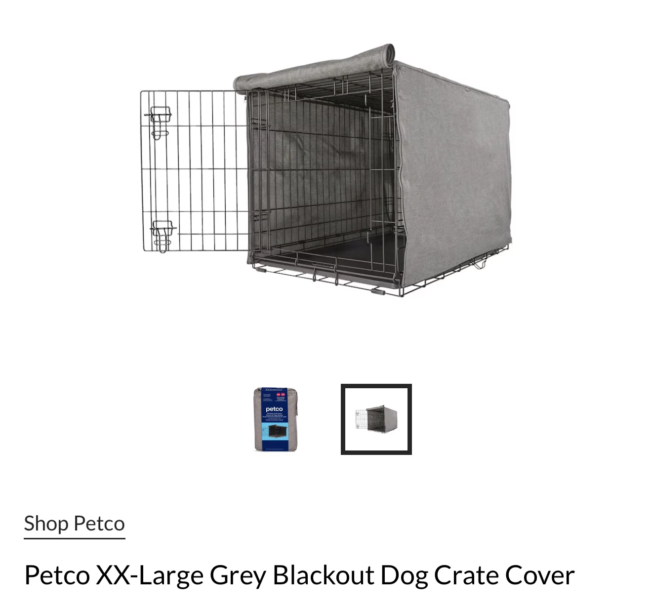XXL Double Door Dog Crate and Crate Cover - photo 2