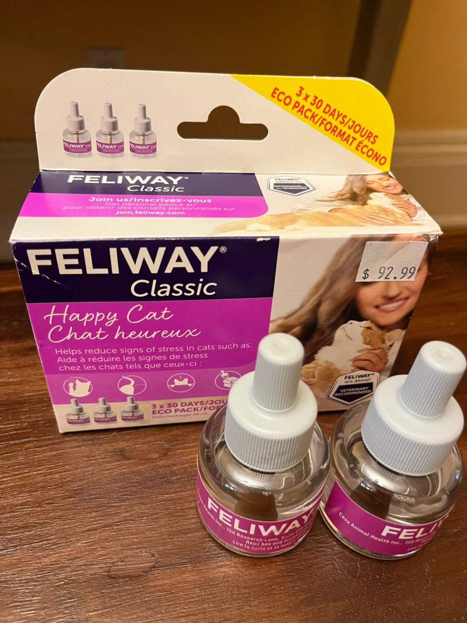 2 Pack Feliway Classic Refills Eco Pack