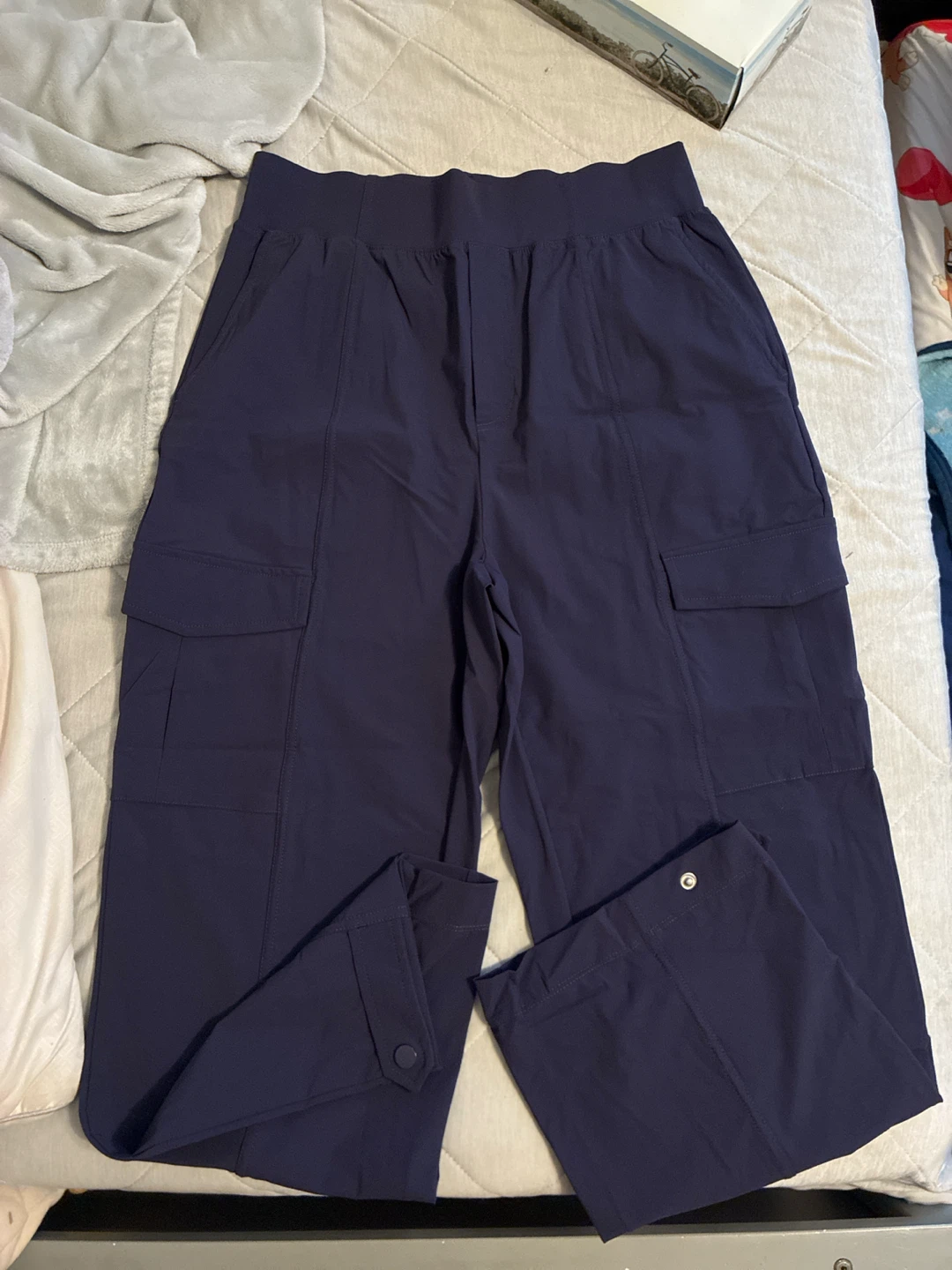 Halara Navy Cargo Pants