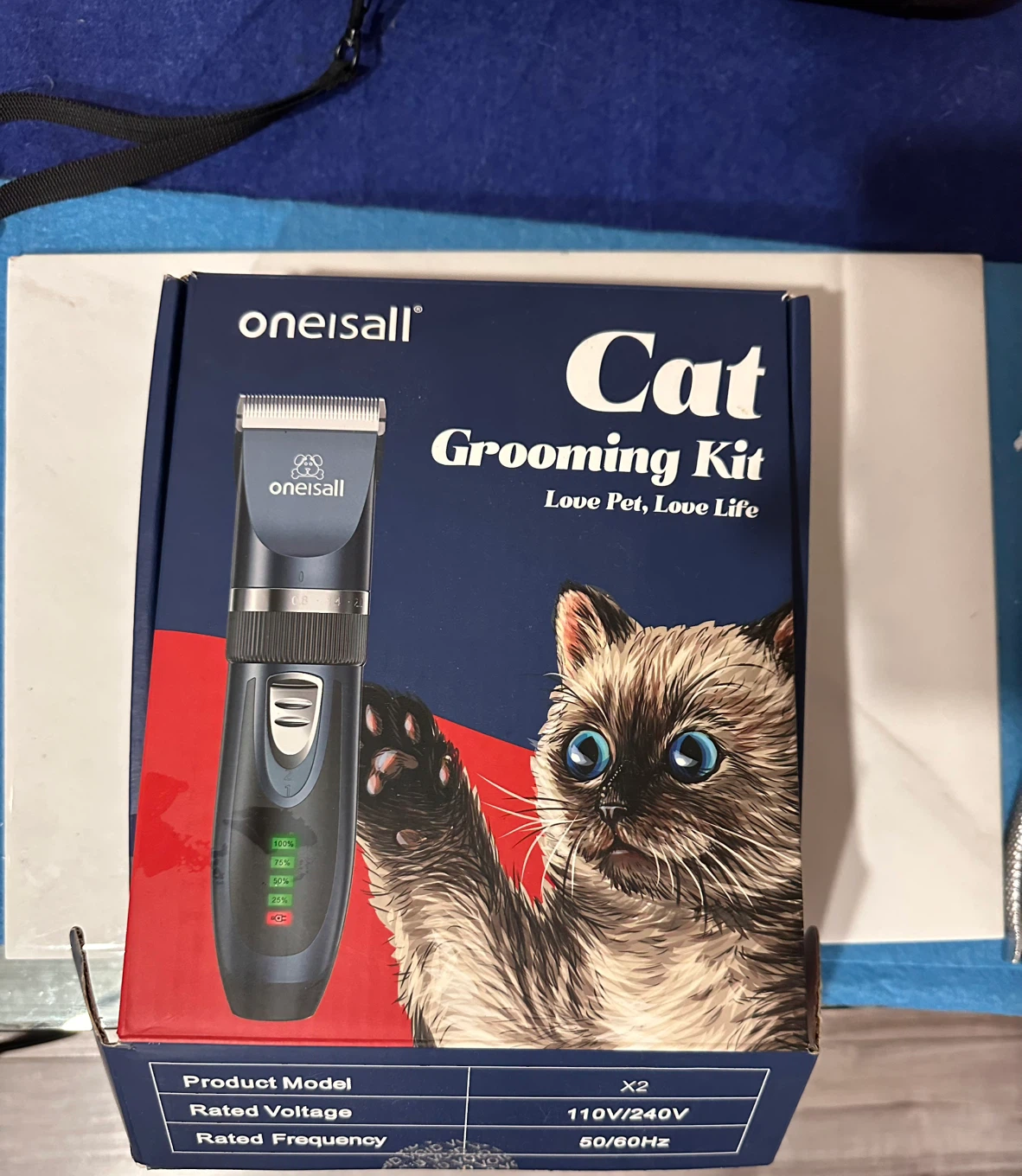 Oneisall Cat Grooming Kit Model X2