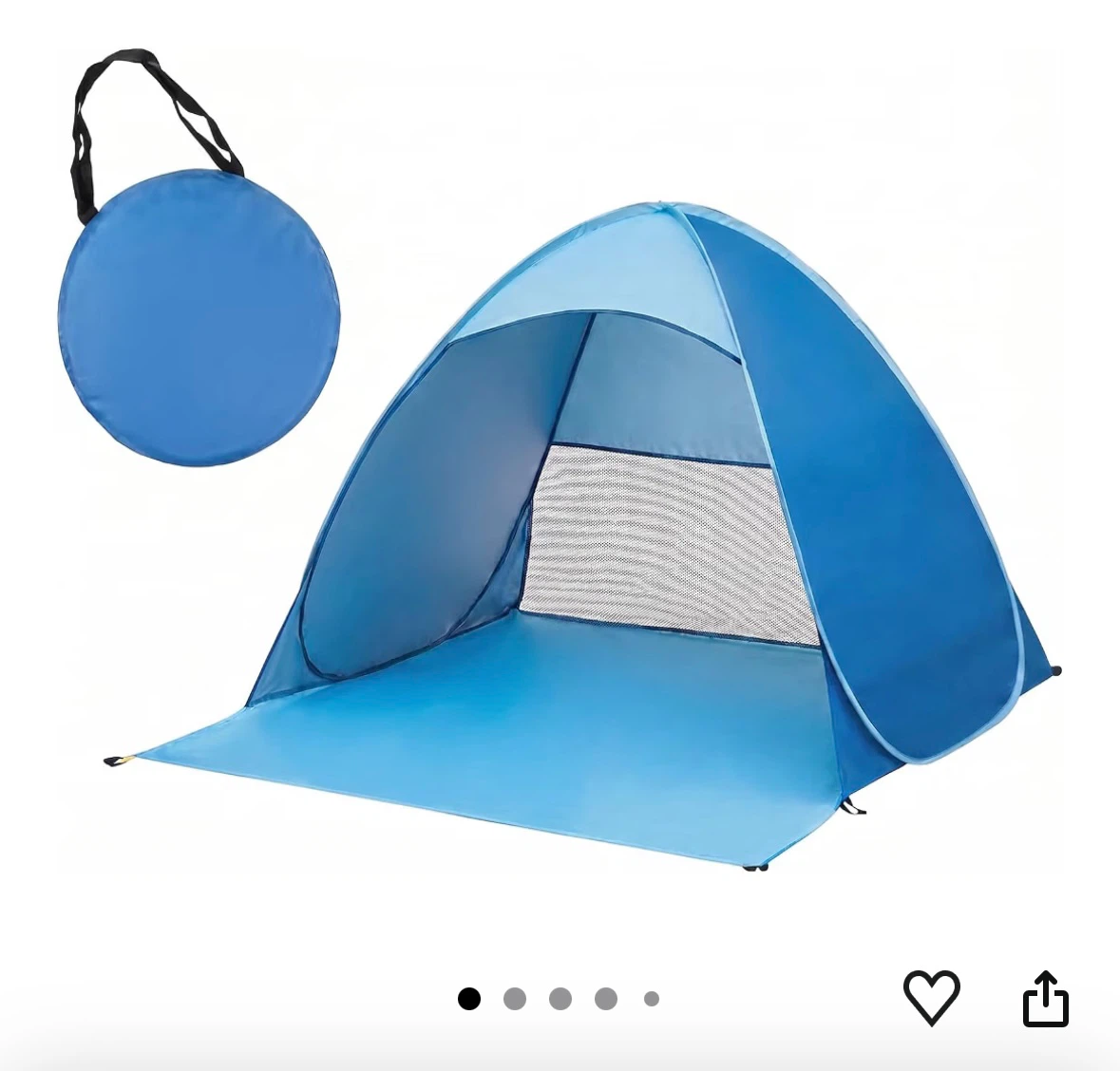 Outdoor Blanket and Carry Bag and Pop Up Beach Tent - photo 3