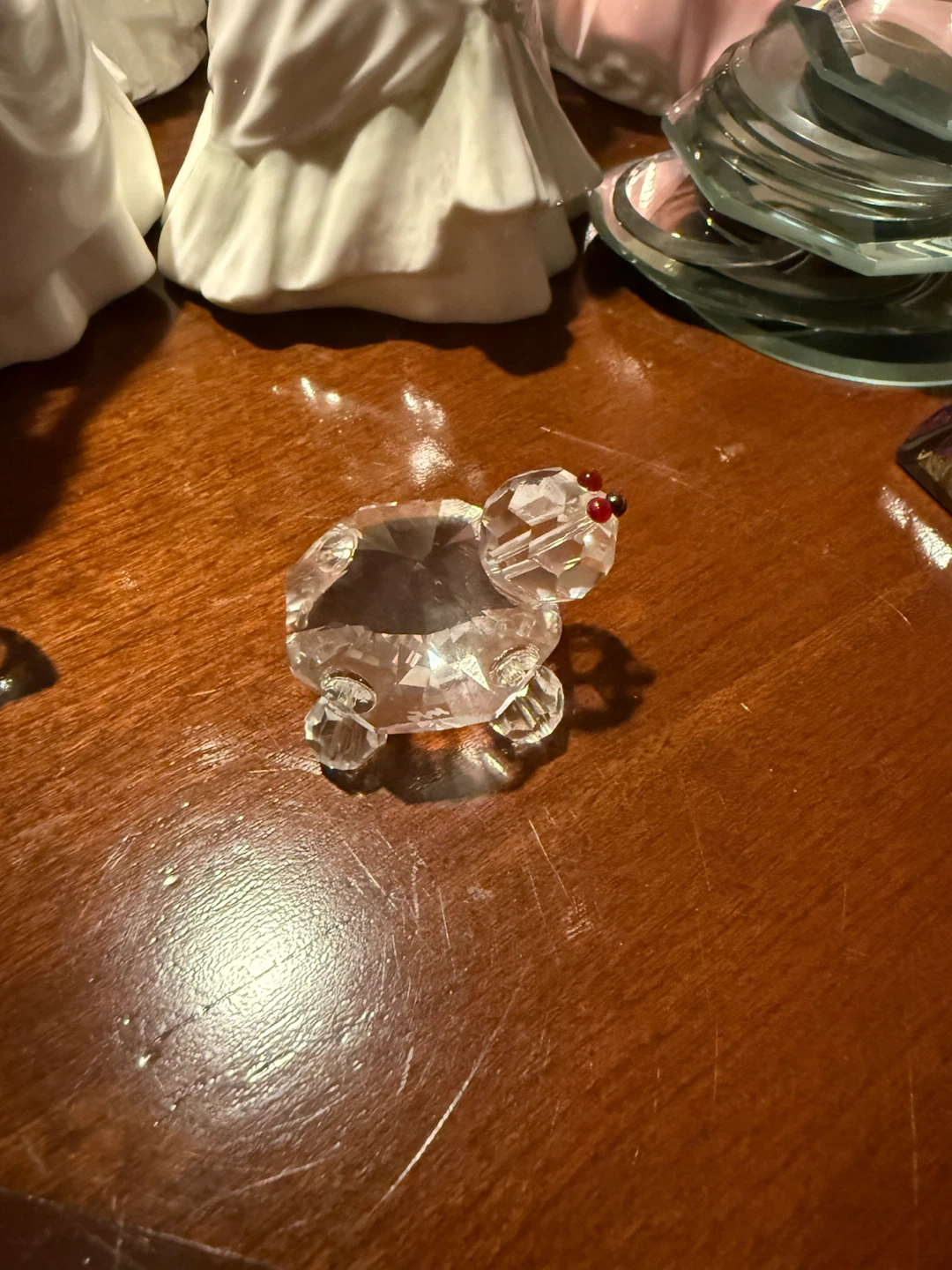 Swarovski Crystal Turtle Figurine