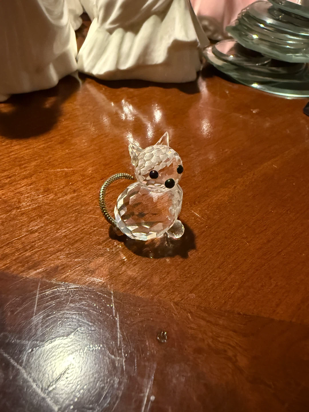 Swarovski Crystal Kitten Figurine