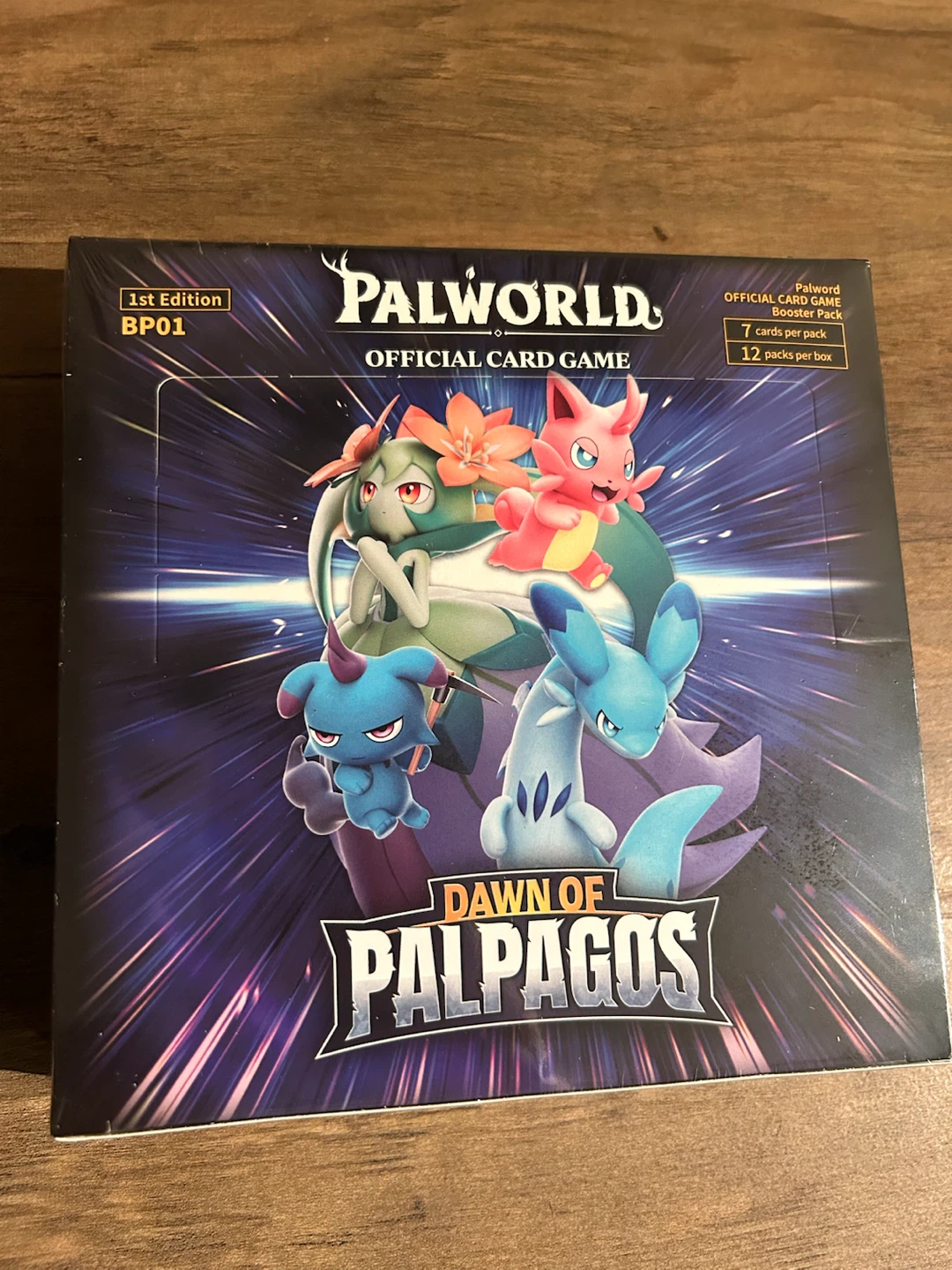 Palworld Dawn of Palpagos Booster Box 1st Edition