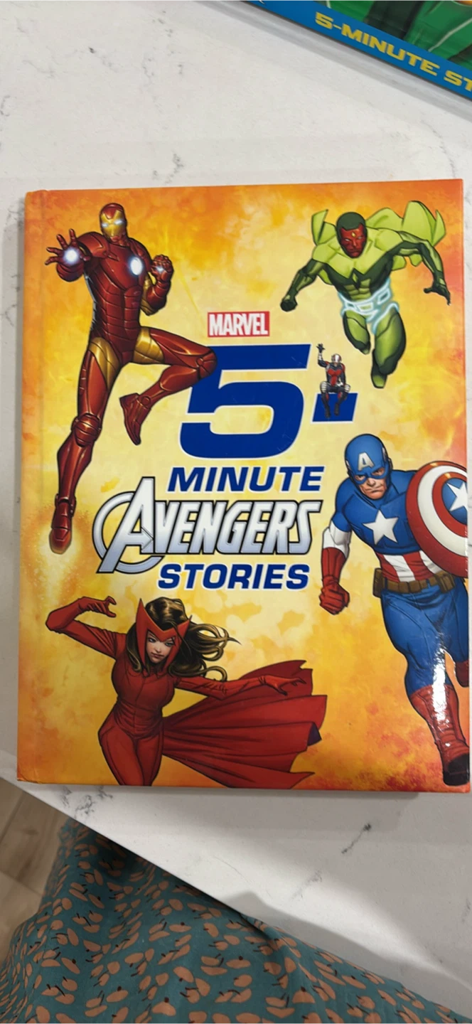 Marvel and DC 5-Minute Story Books