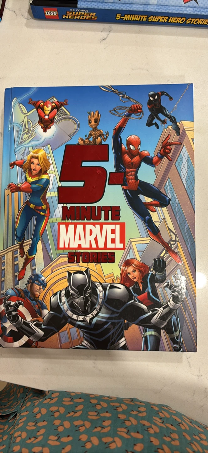 Marvel and DC 5-Minute Story Books - photo 3