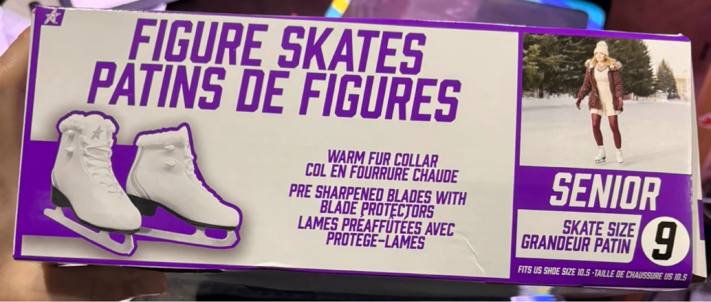 Brand new figure skates senior size 7, 8, and 9 never worn - photo 5