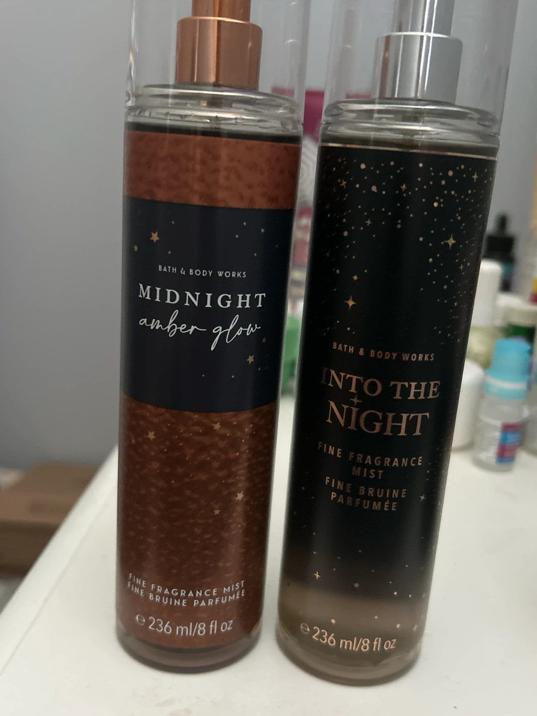 Bath & Body Works Mists: Midnight Amber Glow & Into the Night - photo 2