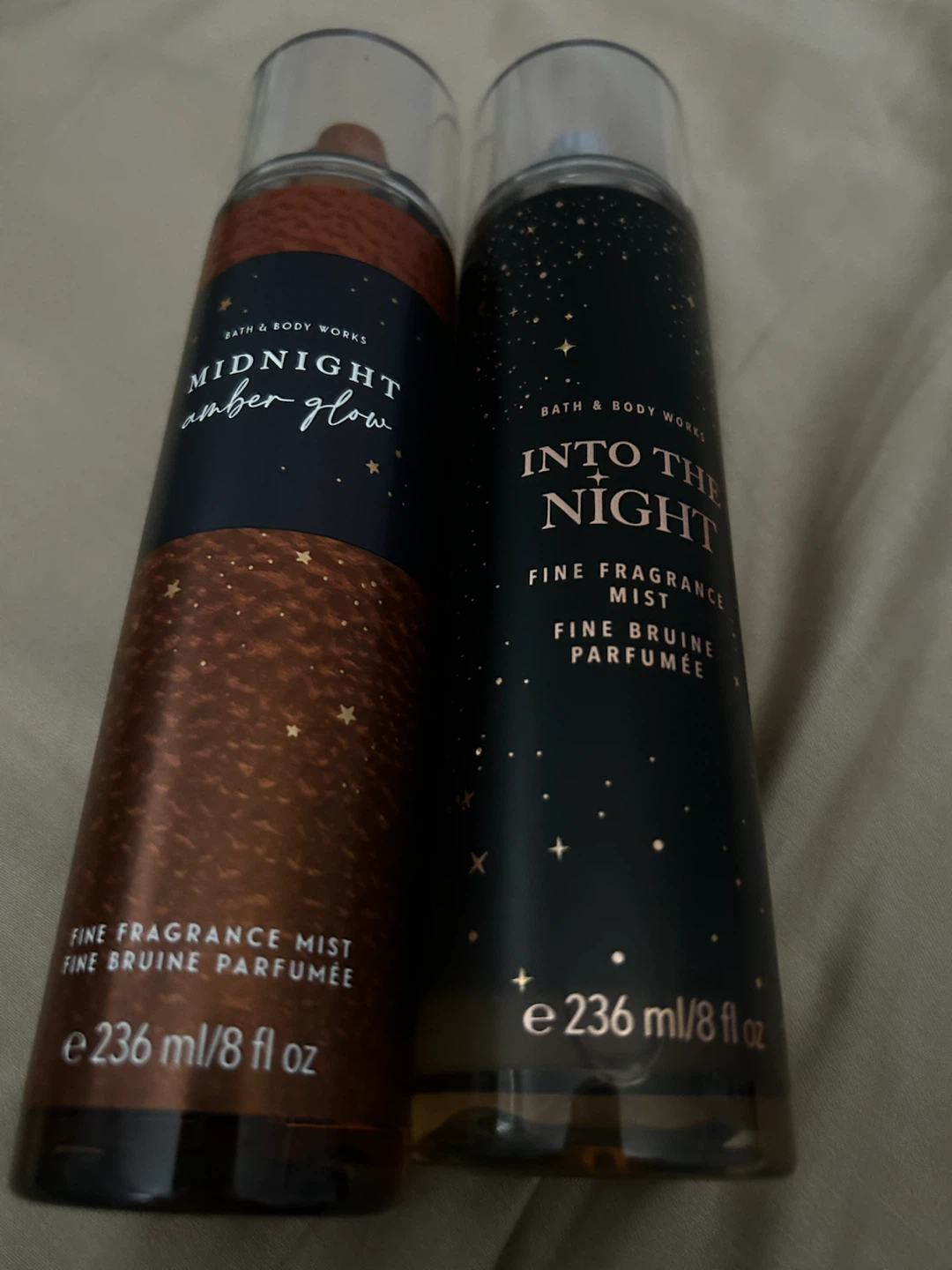 Bath & Body Works Mists: Midnight Amber Glow & Into the Night - photo 3