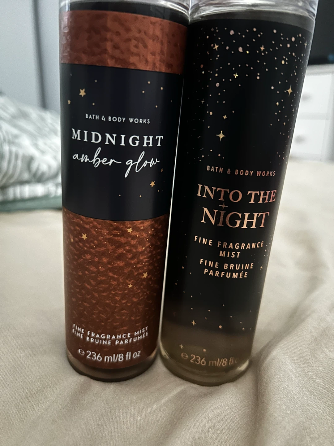 Bath & Body Works Mists: Midnight Amber Glow & Into the Night - photo 4