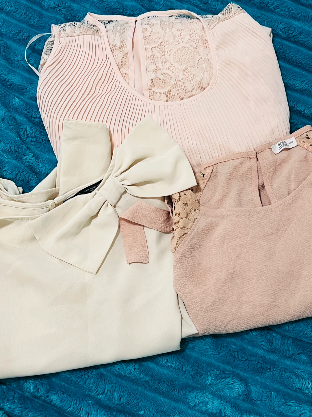 Three XL blouses- Zara, Alfred sung and Ardene