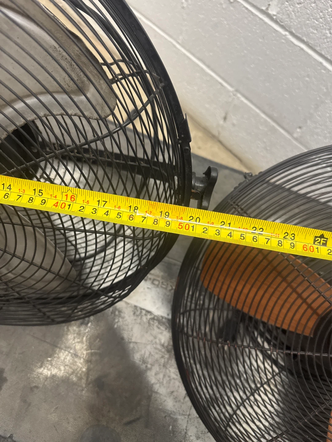 Two Harbor Breeze floor fans - photo 2