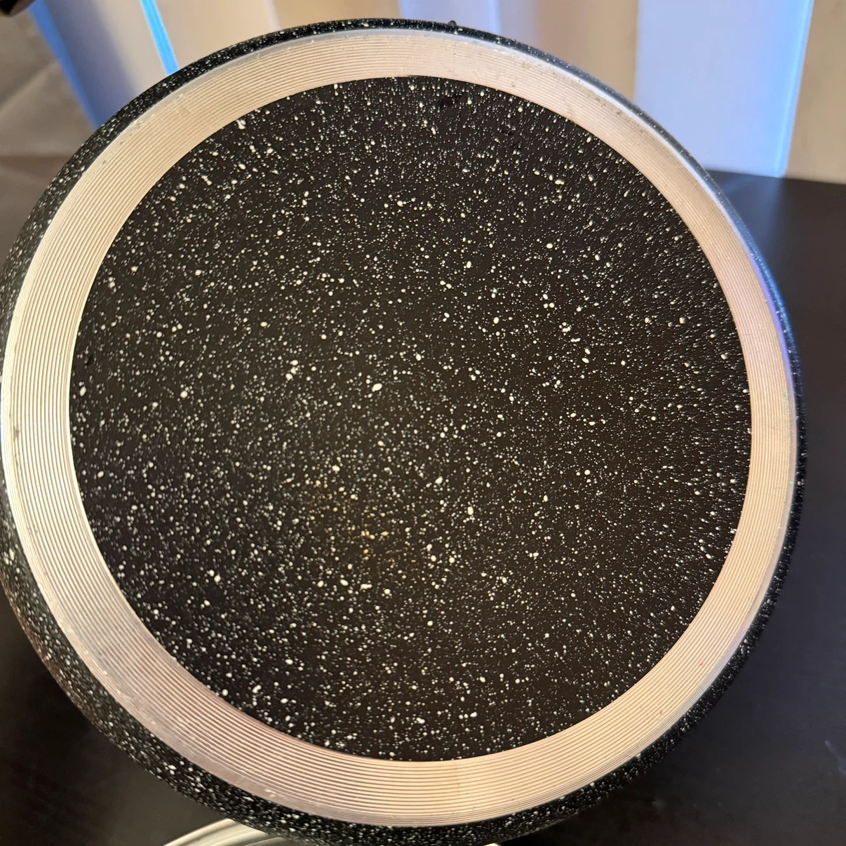 Granite non-stick saucepan with glass lid - photo 3