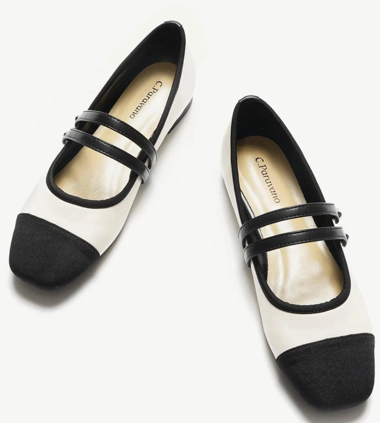 C.Paravano Mary Jane Flats