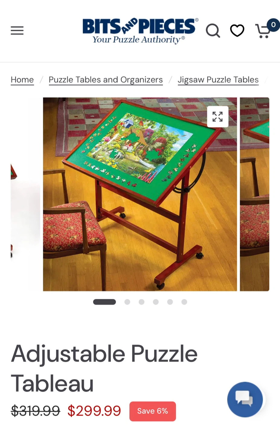 Adjustable Puzzle Table - photo 4