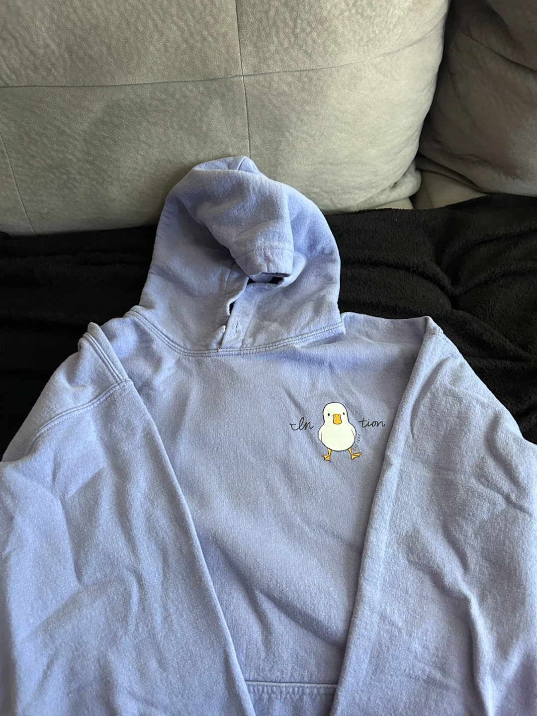 Light Purple Duck Hoodie