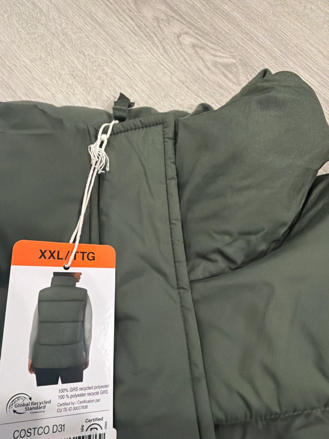New Green Puffer Vest XXL - photo 2