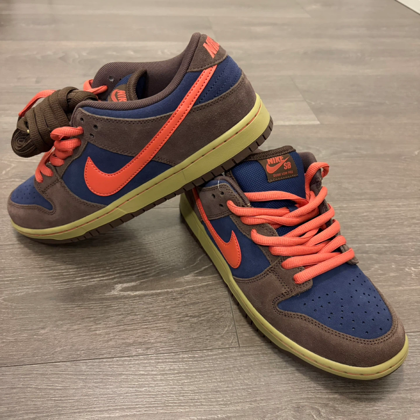 Nike (size 10) SB Dunk Low 'Baroque Brown Adobe’ - NEW!