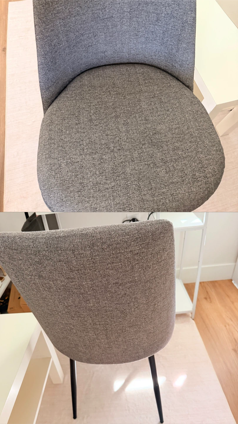 Grey Upholstered Chair